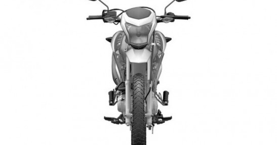 Honda CRF150M - rysunki patentowe