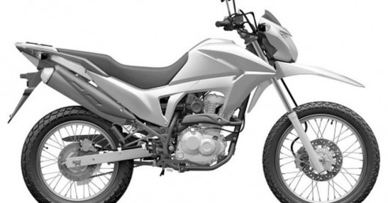 Honda CRF150M - rysunki patentowe