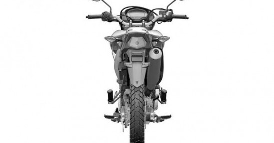 Honda CRF150M - rysunki patentowe