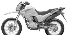 Honda CRF150M - rysunki patentowe