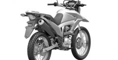 Honda CRF150M - rysunki patentowe