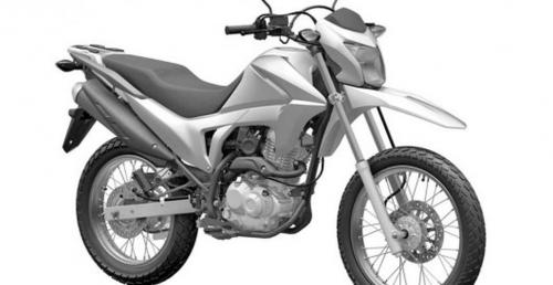 Honda CRF150M - rysunki patentowe