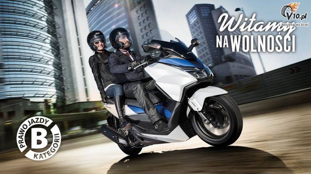 Honda Forza 125 na wolnoci