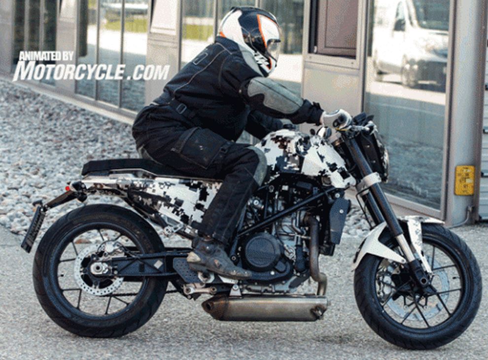 Husqvarna 701 Cafe Racer - zdjcia szpiegowskie