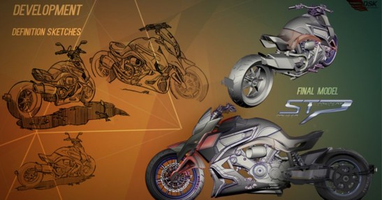 Hyosung ST7 Cruiser Concept