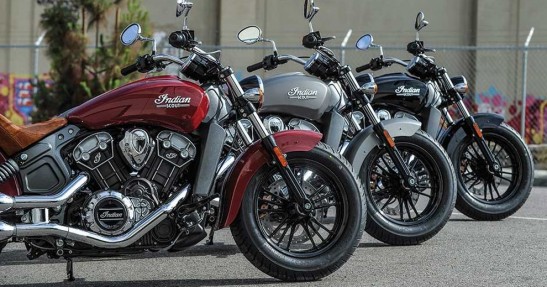 Indian Scout na 2015 rok