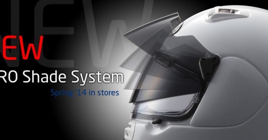 Arai Pro Shade Visor System
