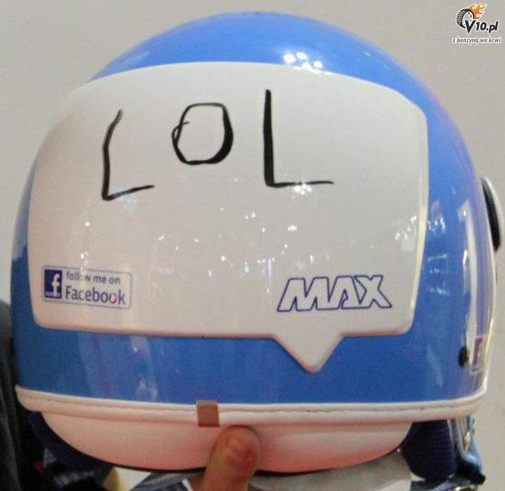 Max The Social Network Helmet