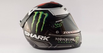 Jorge Lorenzo promuje swój nowy kask Shark