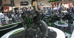 Kawasaki Ninja H2R na targach EICMA w Mediolanie