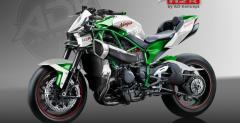 Kawasaki Ninja H2R Streetfighter by AD Koncept