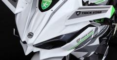 Kawasaki Ninja H2R w biaym malowaniu