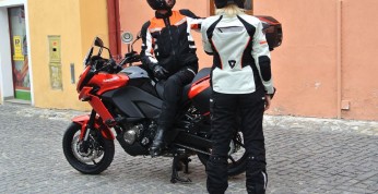 Kawasaki Versys 1000 na 2015 rok wyśledzona w Rumunii