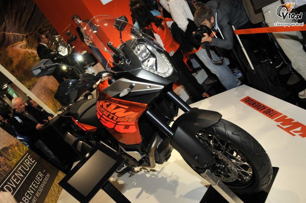 KTM 1190 Adventure na 2013 rok na targach Intermot 2012