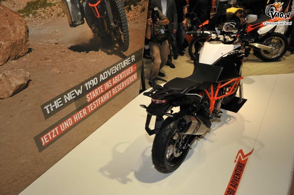 KTM 1190 Adventure na 2013 rok na targach Intermot 2012