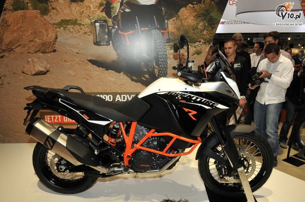 KTM 1190 Adventure na 2013 rok na targach Intermot 2012