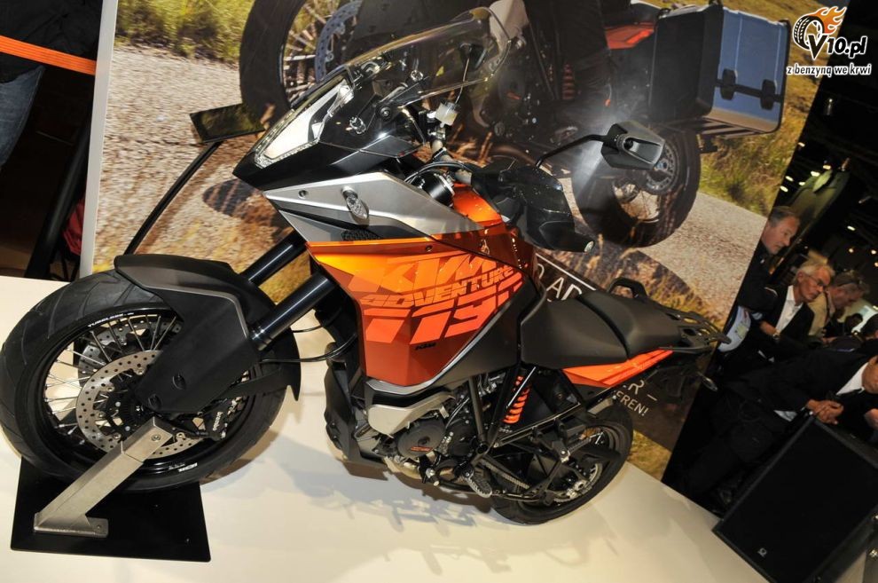 KTM 1190 Adventure na 2013 rok na targach Intermot 2012