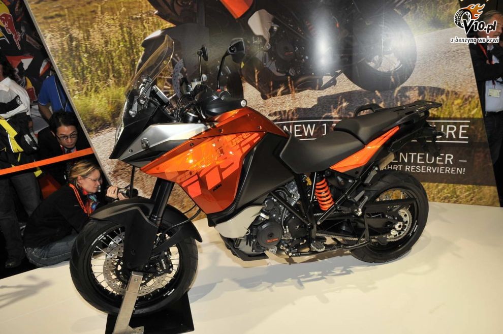 KTM 1190 Adventure na 2013 rok na targach Intermot 2012