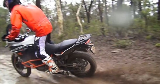 Chris Birch i jego KTM 1190 Adventure R