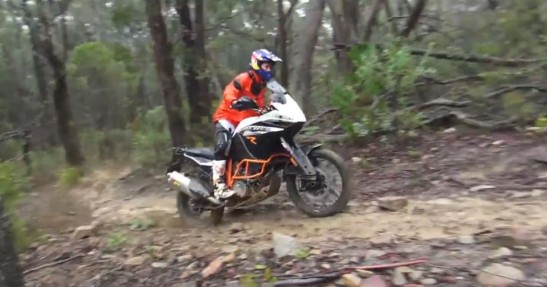 Chris Birch i jego KTM 1190 Adventure R