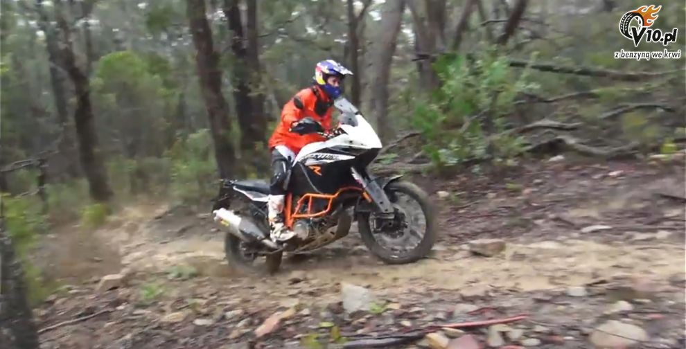 Chris Birch i jego KTM 1190 Adventure R