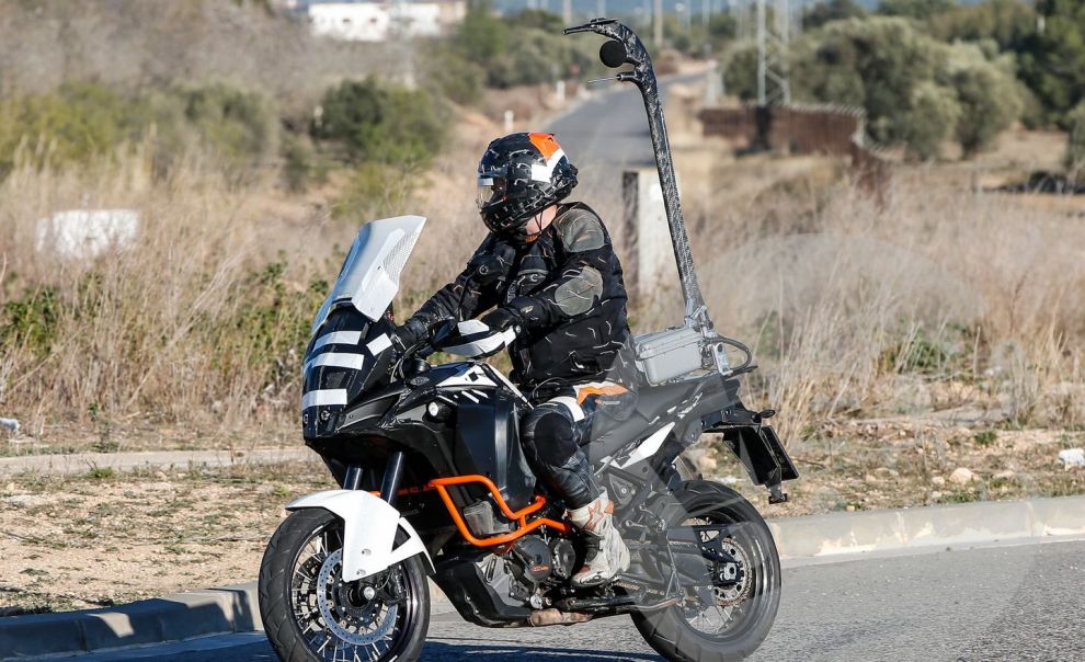 KTM 1290 Super Adventure - zdjęcia szpiegowskie