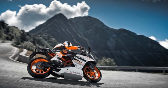 KTM RC390 na 2014 rok
