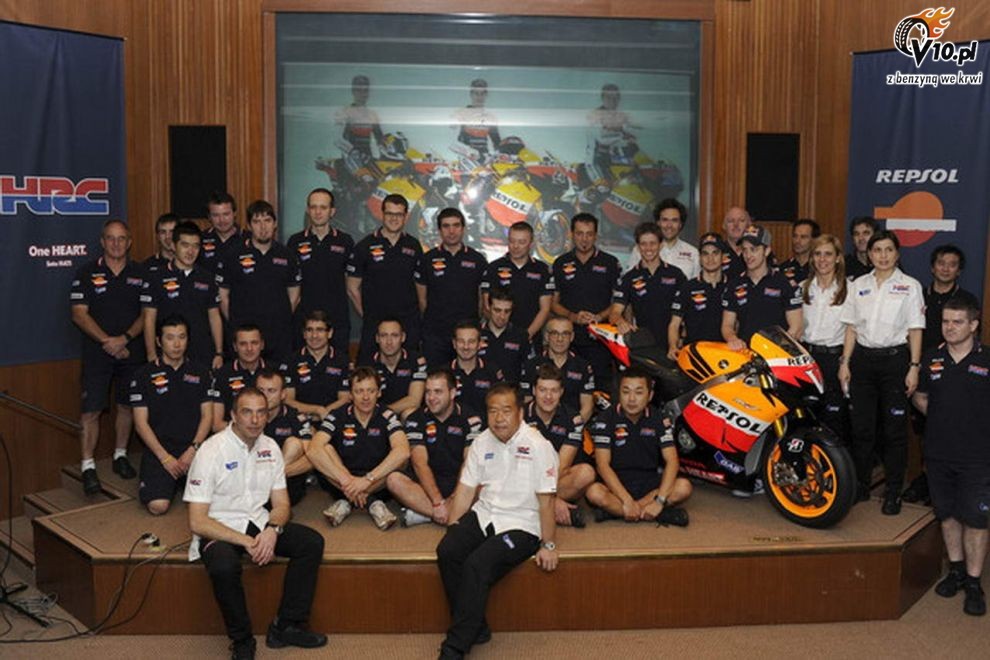Prezentacja zespou Repsol Honda