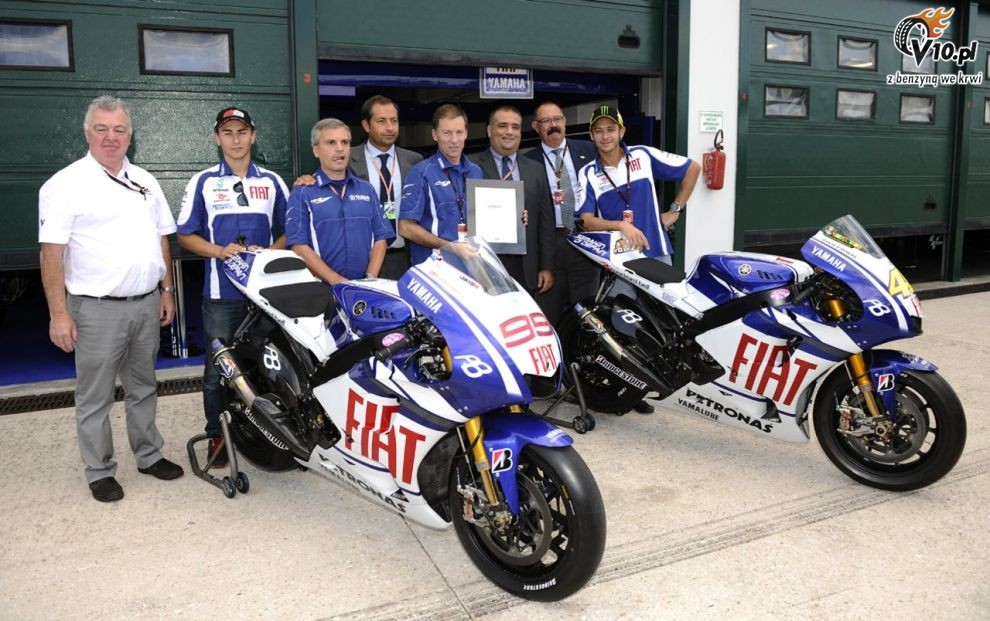 MotoGP 2010, Misano: Fiat Yamaha Team