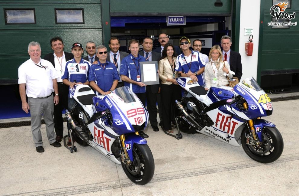 MotoGP 2010, Misano: Fiat Yamaha Team