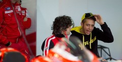 Valentino Rossi podczas testw w Walencji