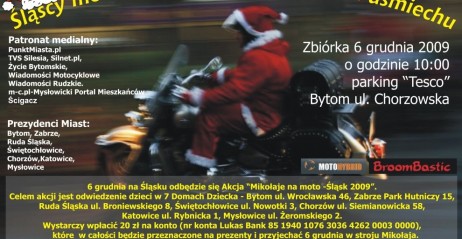 MotoMikołaje 2009 na Śląsku