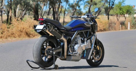 PGM V8 - motocykl o mocy 334 KM