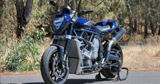 PGM V8 - motocykl o mocy 334 KM