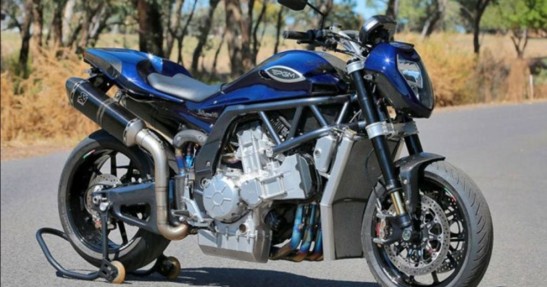 PGM V8 - motocykl o mocy 334 KM