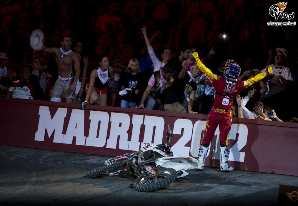 Red Bull X-Fighters 2012:Madryt, Hiszpania