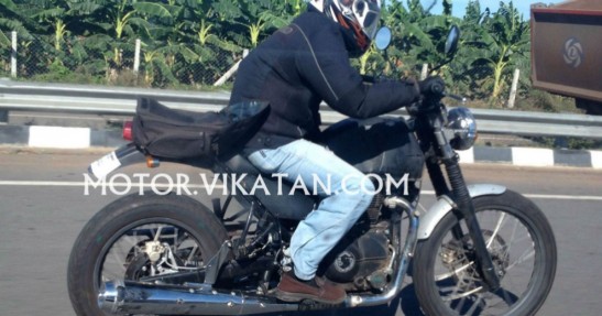 Royal Enfield Himalayan - zdjęcie szpiegowskie