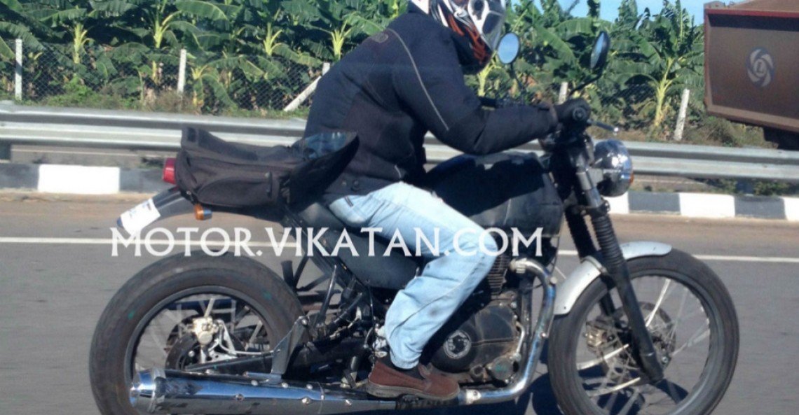 Royal Enfield Himalayan - zdjęcie szpiegowskie