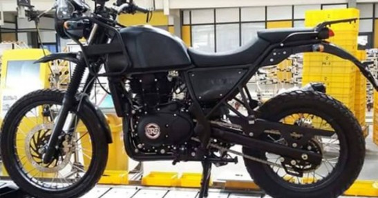 Royal Enfield Himalayan - zdjęcia szpiegowskie
