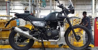 Royal Enfield Himalayan - wyciekły zdjęcia z linii produkcyjnej