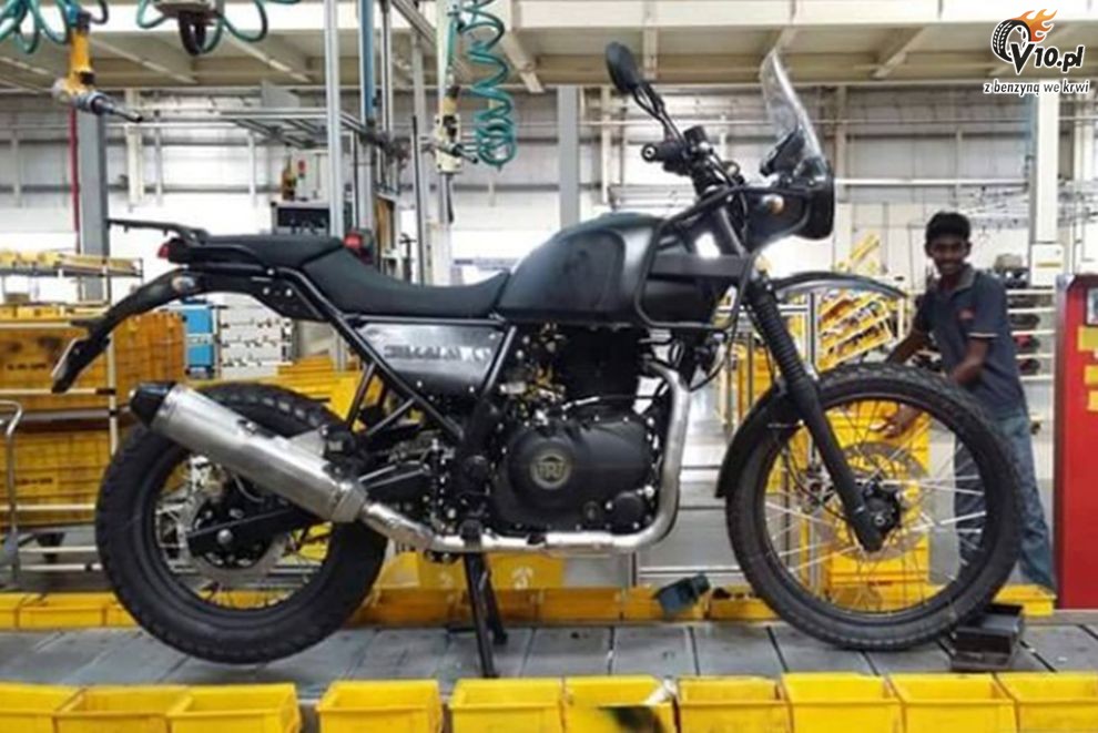 Royal Enfield Himalayan - zdjcia szpiegowskie