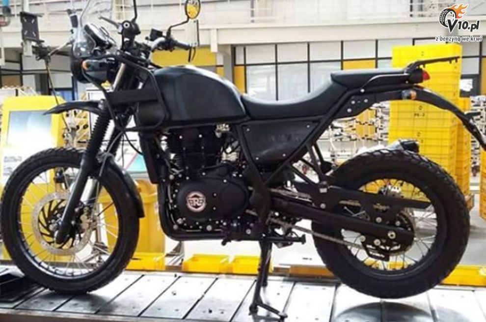 Royal Enfield Himalayan - zdjcia szpiegowskie