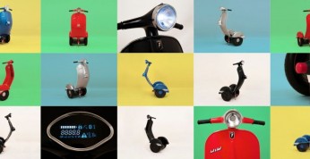 Zero-Scooter - elektryczny skuter Bel&Bel stylizowany na Vespę