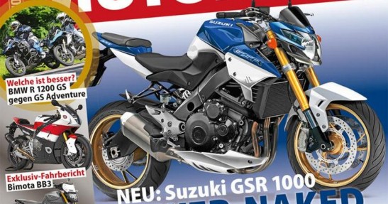 Suzuki GSR1000 - naga bestia