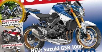 Nowe Suzuki GSR1000 na 2015 rok - naga bestia już jesienią u...