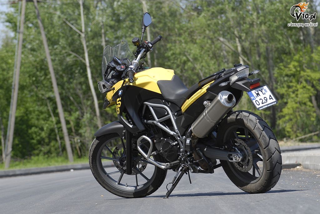 Bmw f650gs test #2