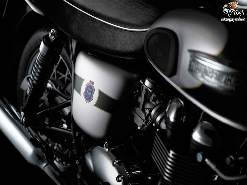 Triumph Bonneville T100 110th Anniversary Edition