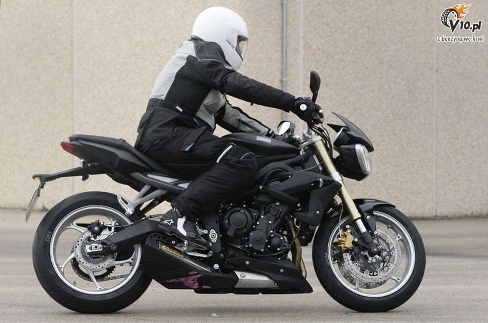 Triumph Street Triple na 2013 rok - zdjcia szpiegowskie