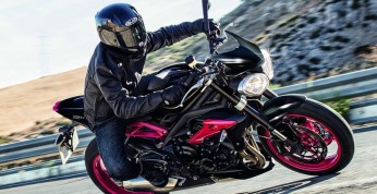 Triumph Street Triple RX Black Edition - czarny zawsze w modzie