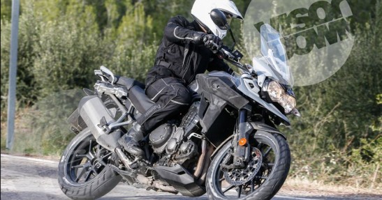 Triumph Tiger Explorer - zdjęcie szpiegowskie